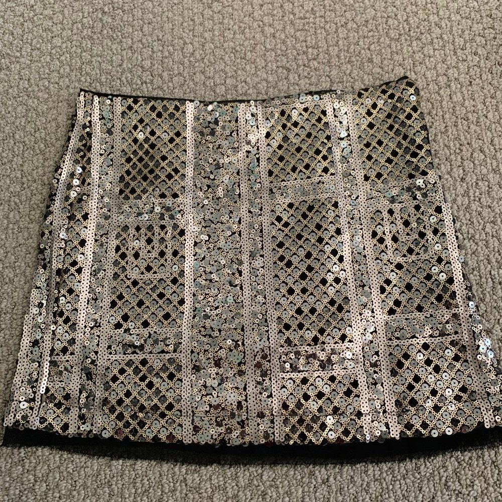 Elegant Sequins Skirt